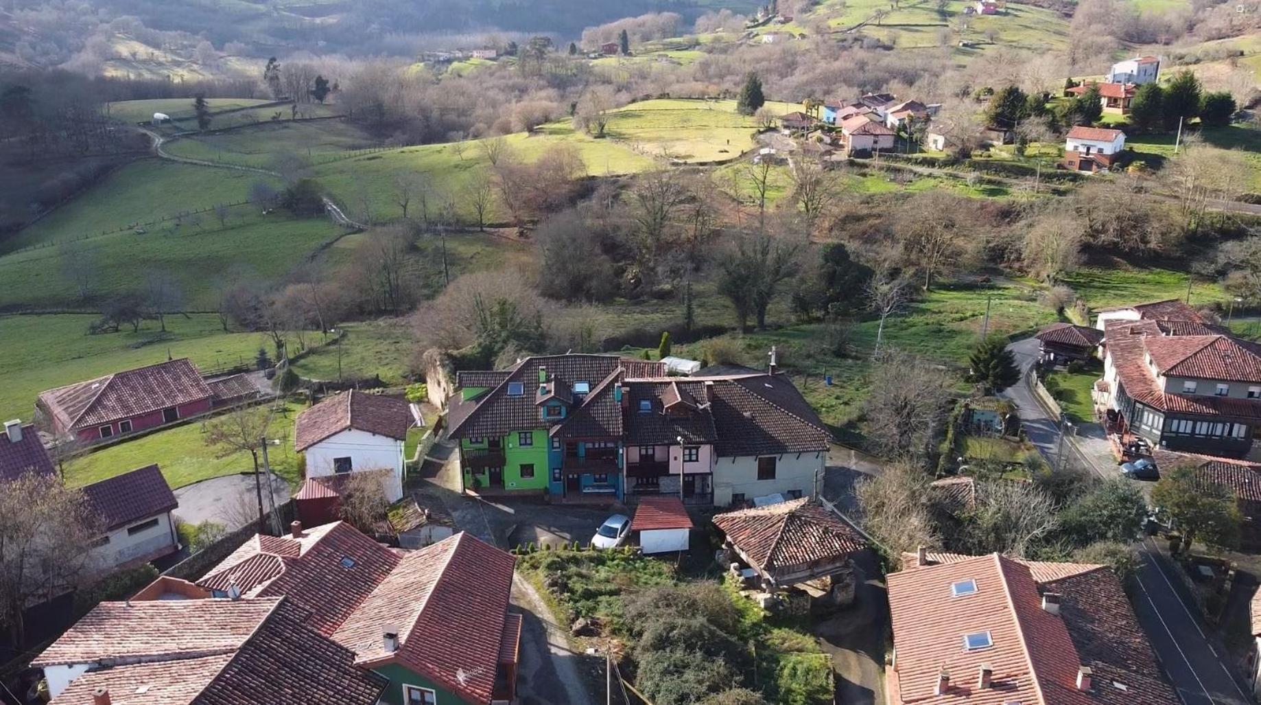 הוילה Piloña El Balcon Del Horreo מראה חיצוני תמונה